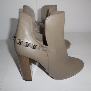 Salvatore Ferragamo Cut Out Ankle Maka Chain Boots